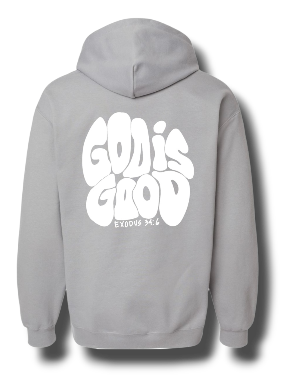 God is Good Midweight Hoodie (Charcoal)