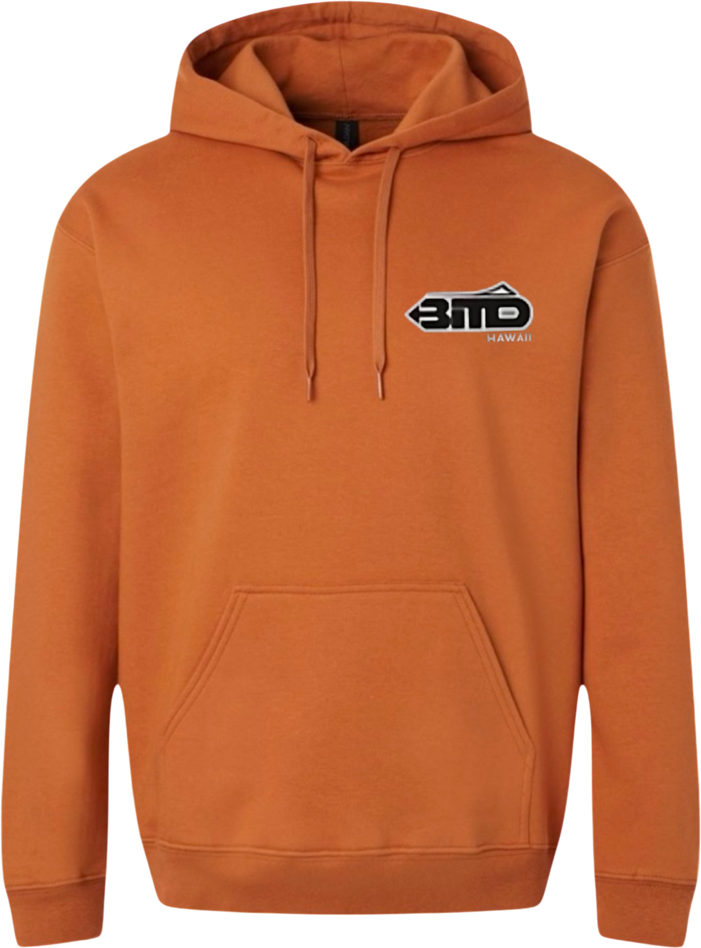 VW BUS Premium Hoodie Midweight (Texas Orange)