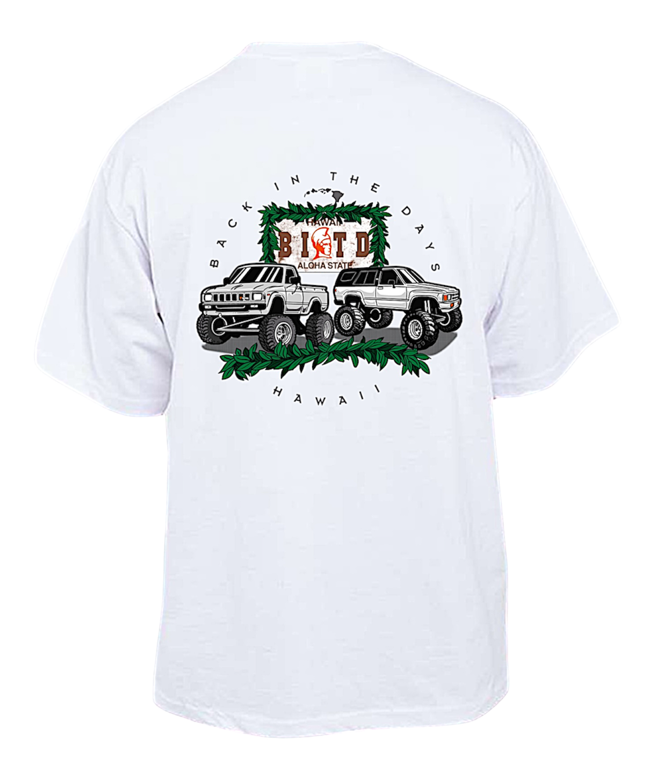 1st Gen ShakaWear T-Shirt Heavy Weight (White)