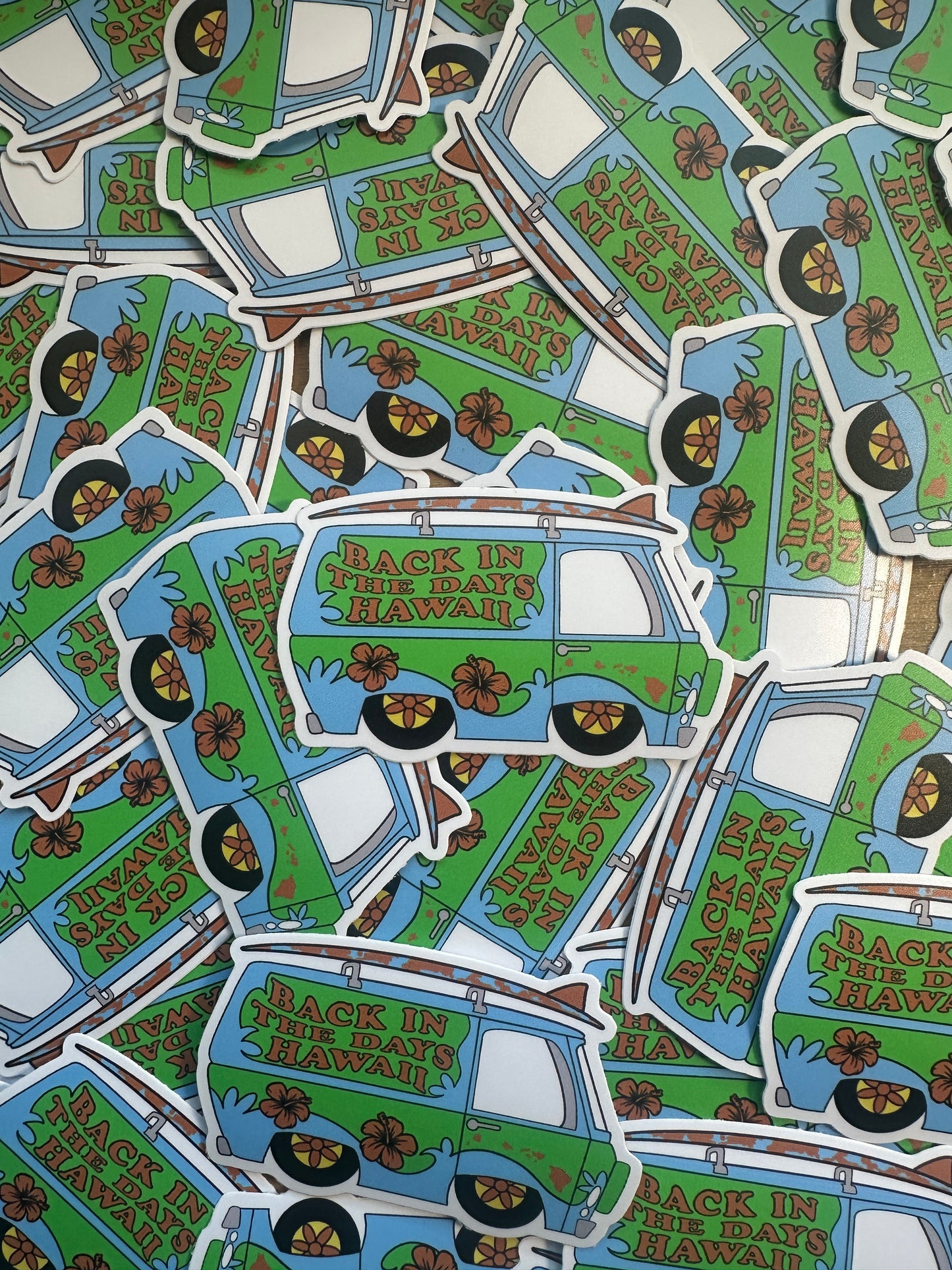 Scooby Van Sticker