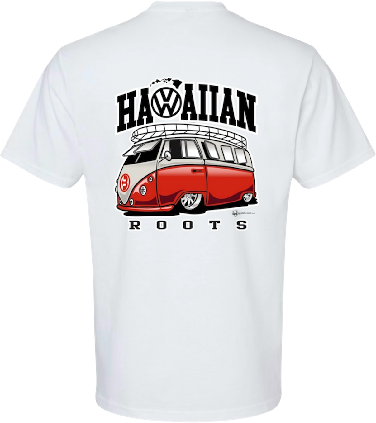 VW BUS Modern classic fit SoftStyle (White)