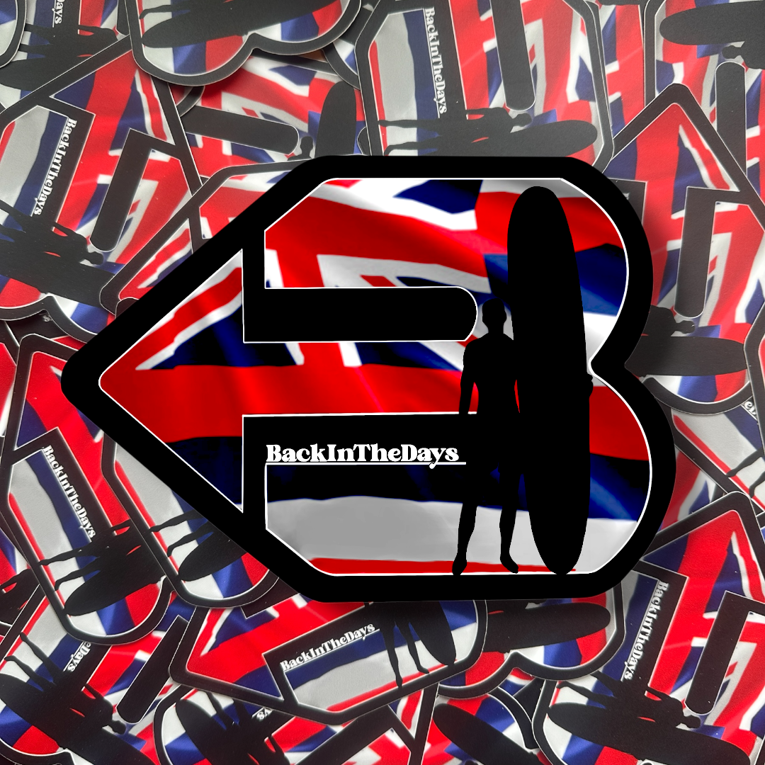 BITD Hawaiian Surfer Sticker