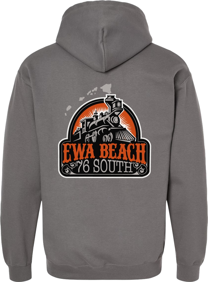 EWA BEACH Premium Midweight hoodie (Gunmetal)