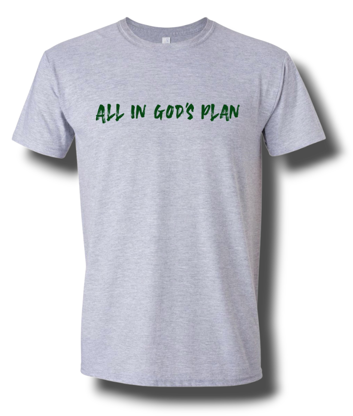 God's Plan Classic Tee (Athletic Gray)