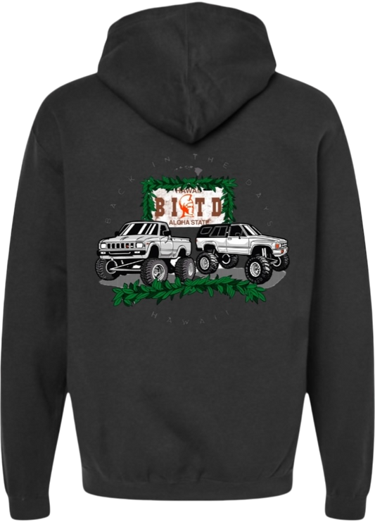 1st Gen Toyota Premium Midweight hoodie (Black)