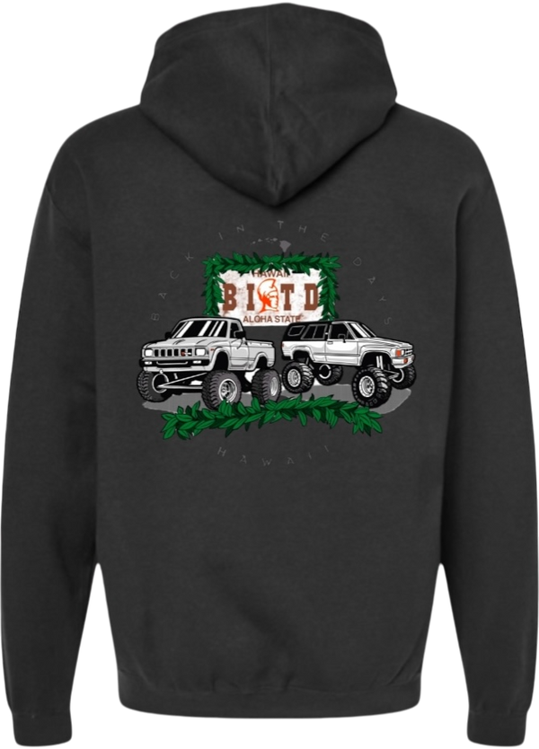 1st Gen Premium Midweight hoodie (Black)