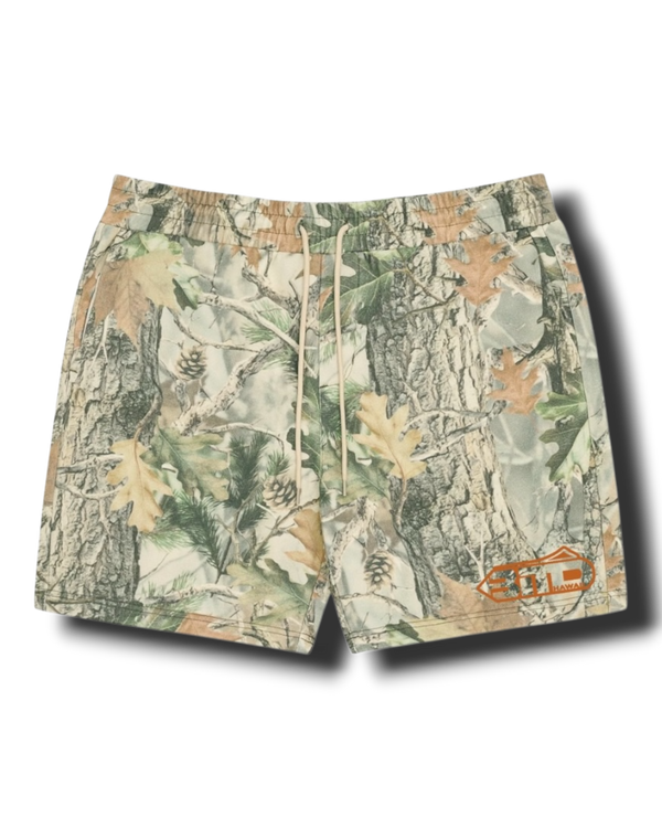 VOLLEY SHORTS (Green) BITD Logo