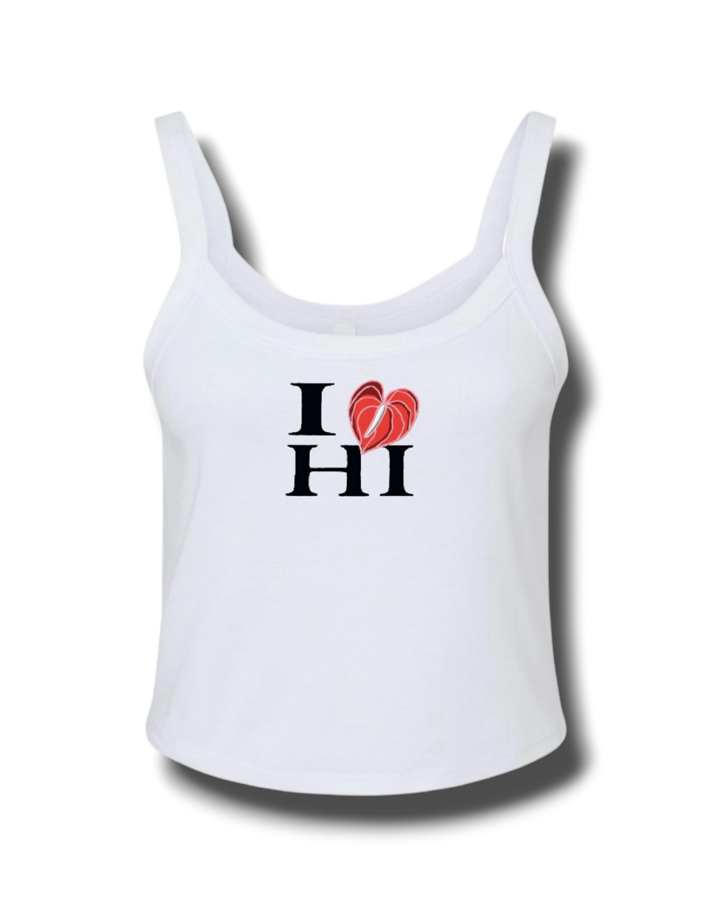 I❤️HI Womens Tank top (White)