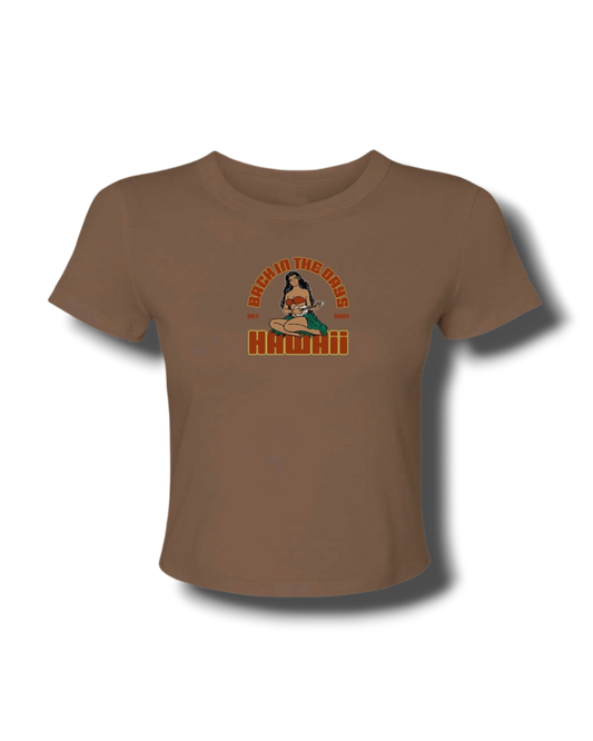 Kodak Hula Girl Baby Tee (Cocoa)