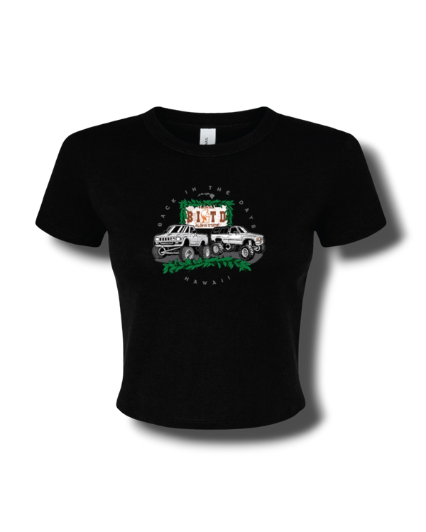 1st Gen MicroRib BabyTee (Black)