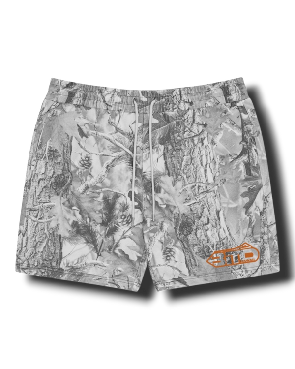 VOLLEY SHORTS (Gray) BITD Logo