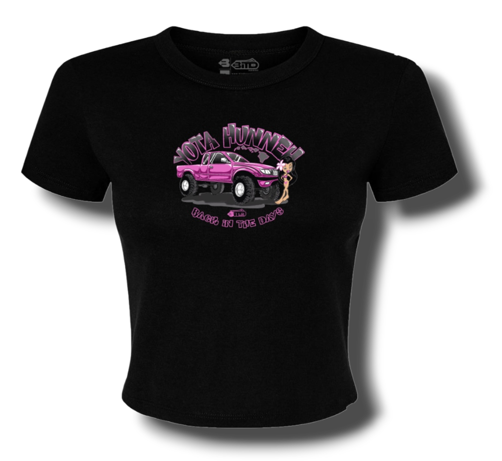 Yota Hunneh Baby Tee (Black)