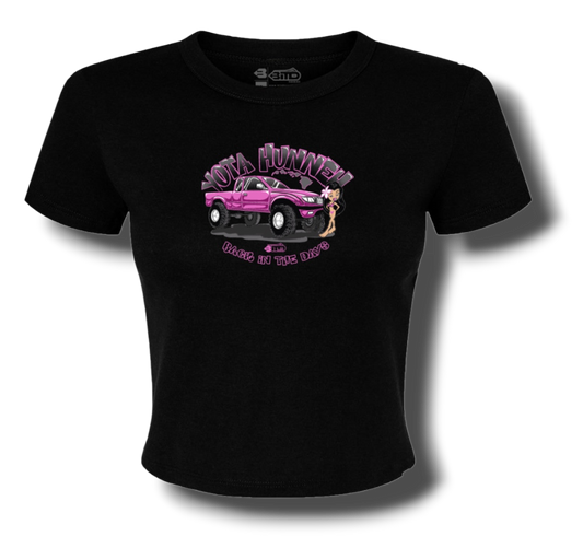 Yota Hunneh Baby Tee (Black)
