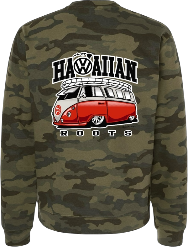 VW BUS Premium Crew Neck (Camoflauge)