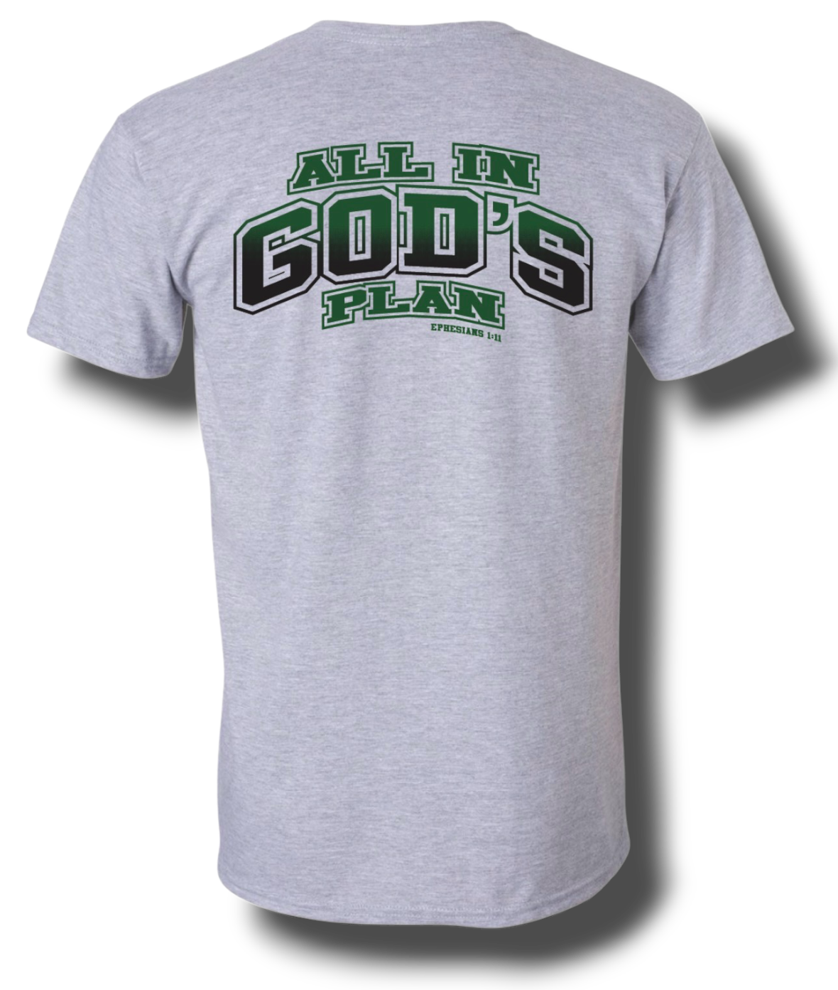 God's Plan Classic Tee (Athletic Gray)