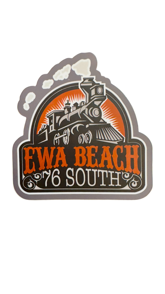 Ewa Beach Plantation Train Decal