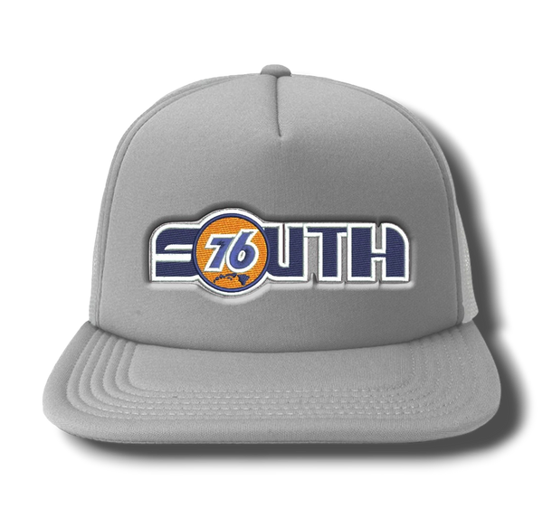 Union 76 South Trucker Hat (Gray/White)