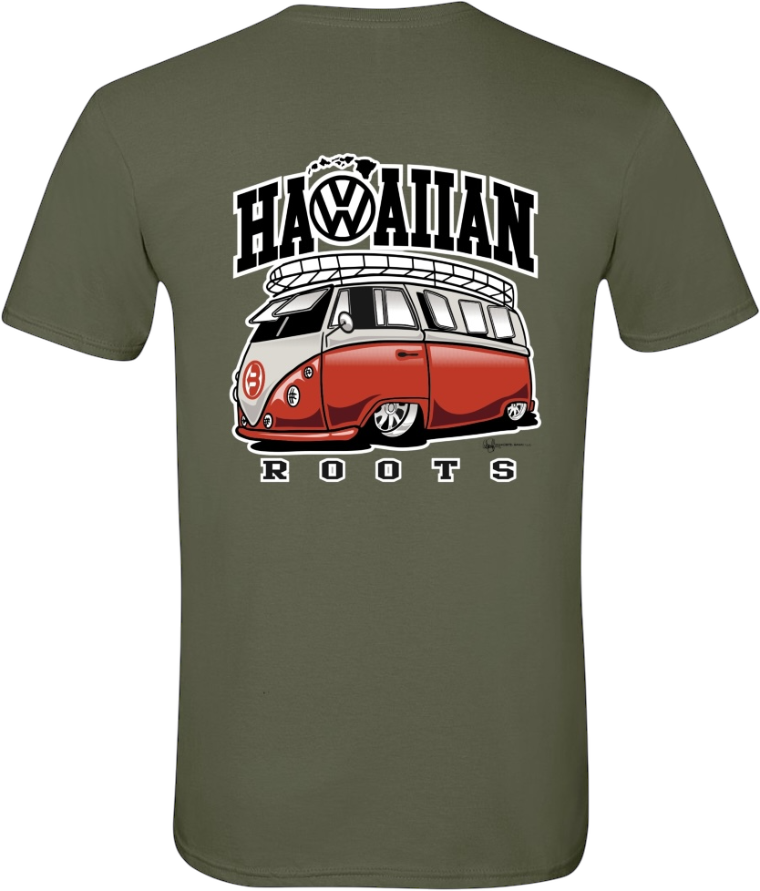 VW BUS classic fit SoftStyle (Army Green)