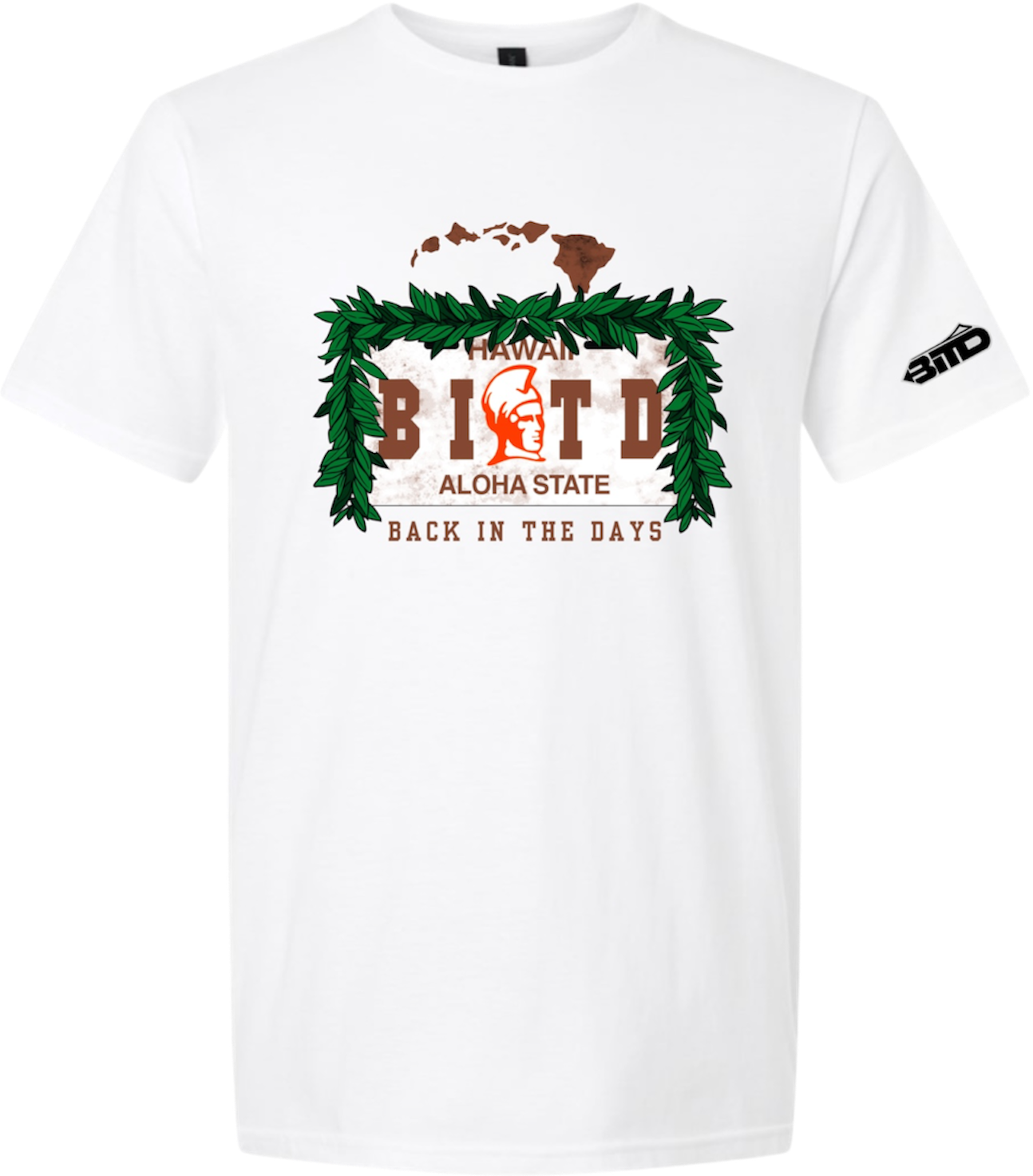 BITD License Plate Classic fit SoftStyle (White)