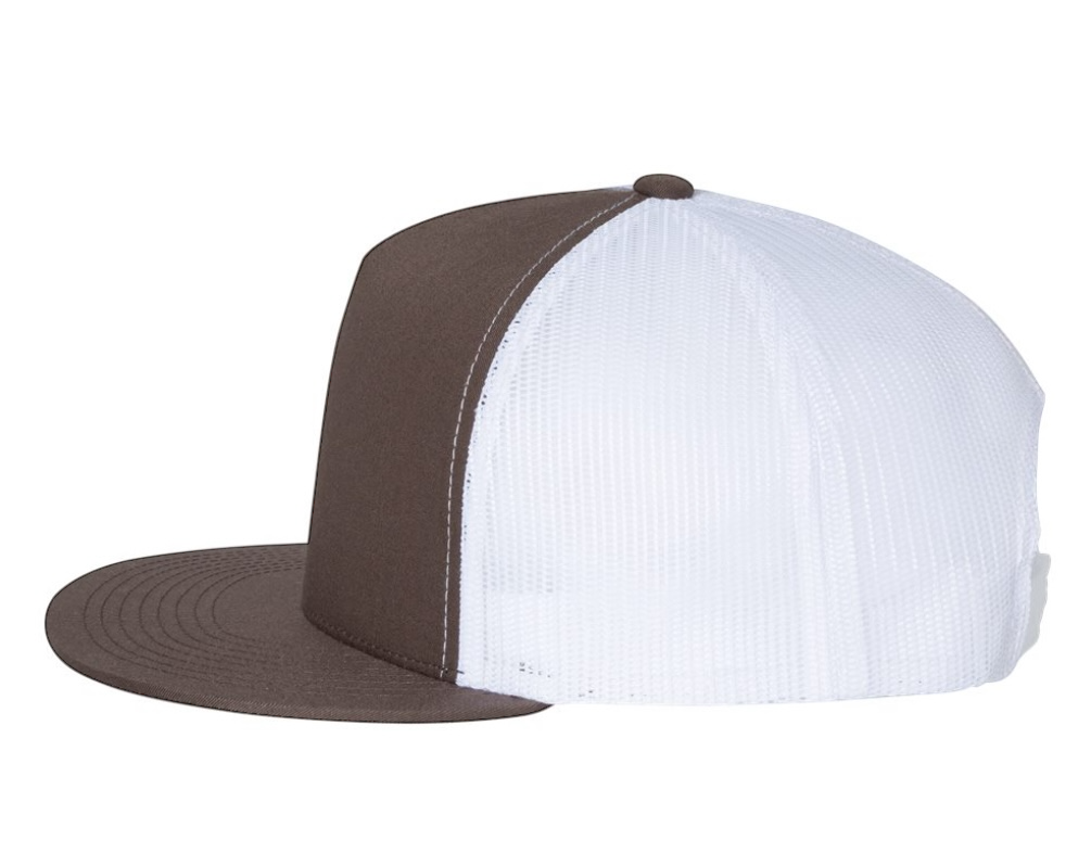 I❤️HI Trucker Hats Embroidered Logo (Brown/White)