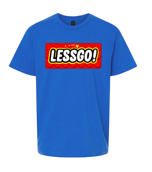 LESSGO (Blue) Keiki Tshirt