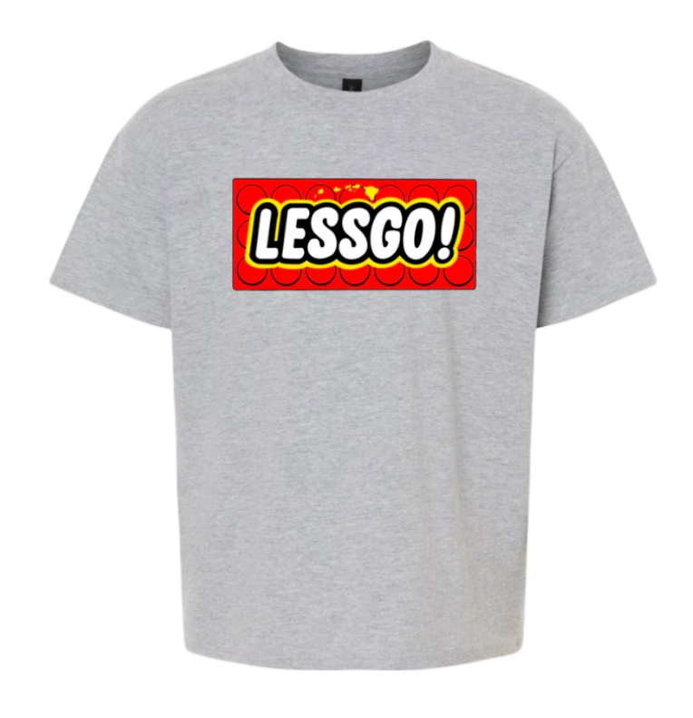 LESSGO (Gray) Keiki Tshirt