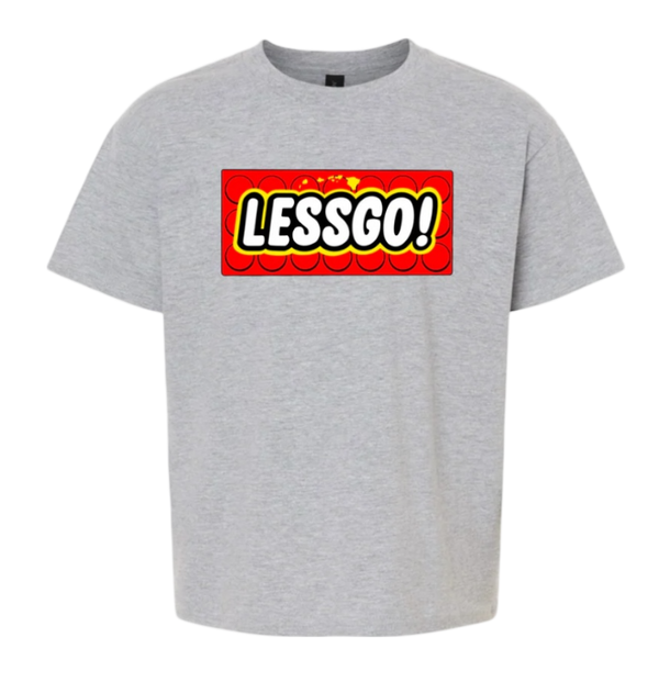 LESSGO (Gray) Keiki Tshirt