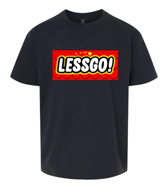 LESSGO (Black) Keiki Tshirt