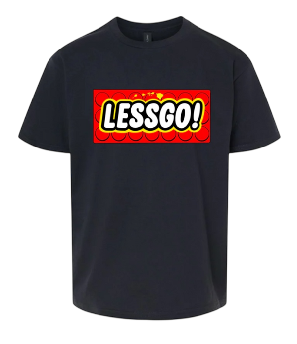 LESSGO (Black) Keiki Tshirt