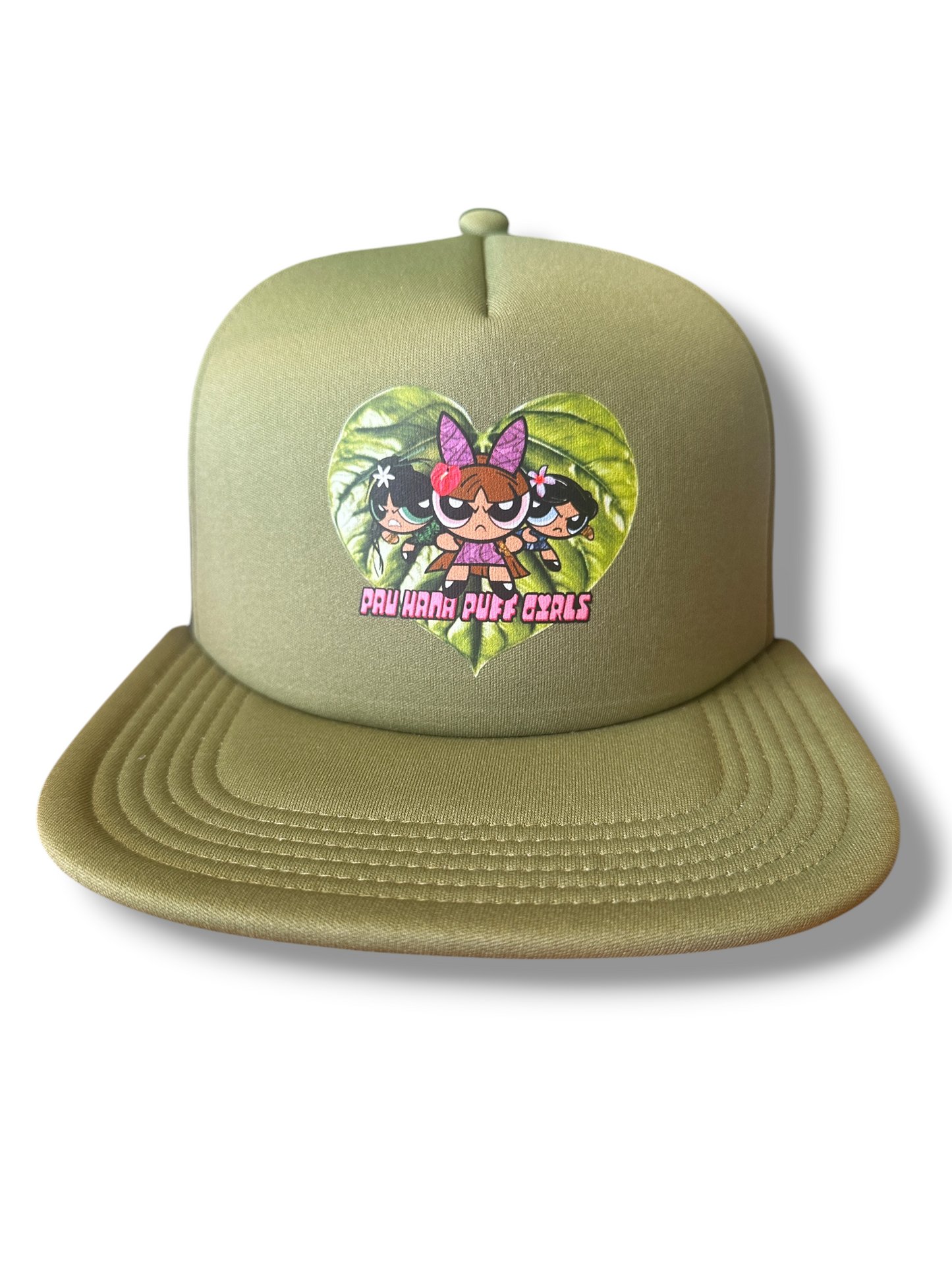 Pau Hana Puff Girls Trucker Hat