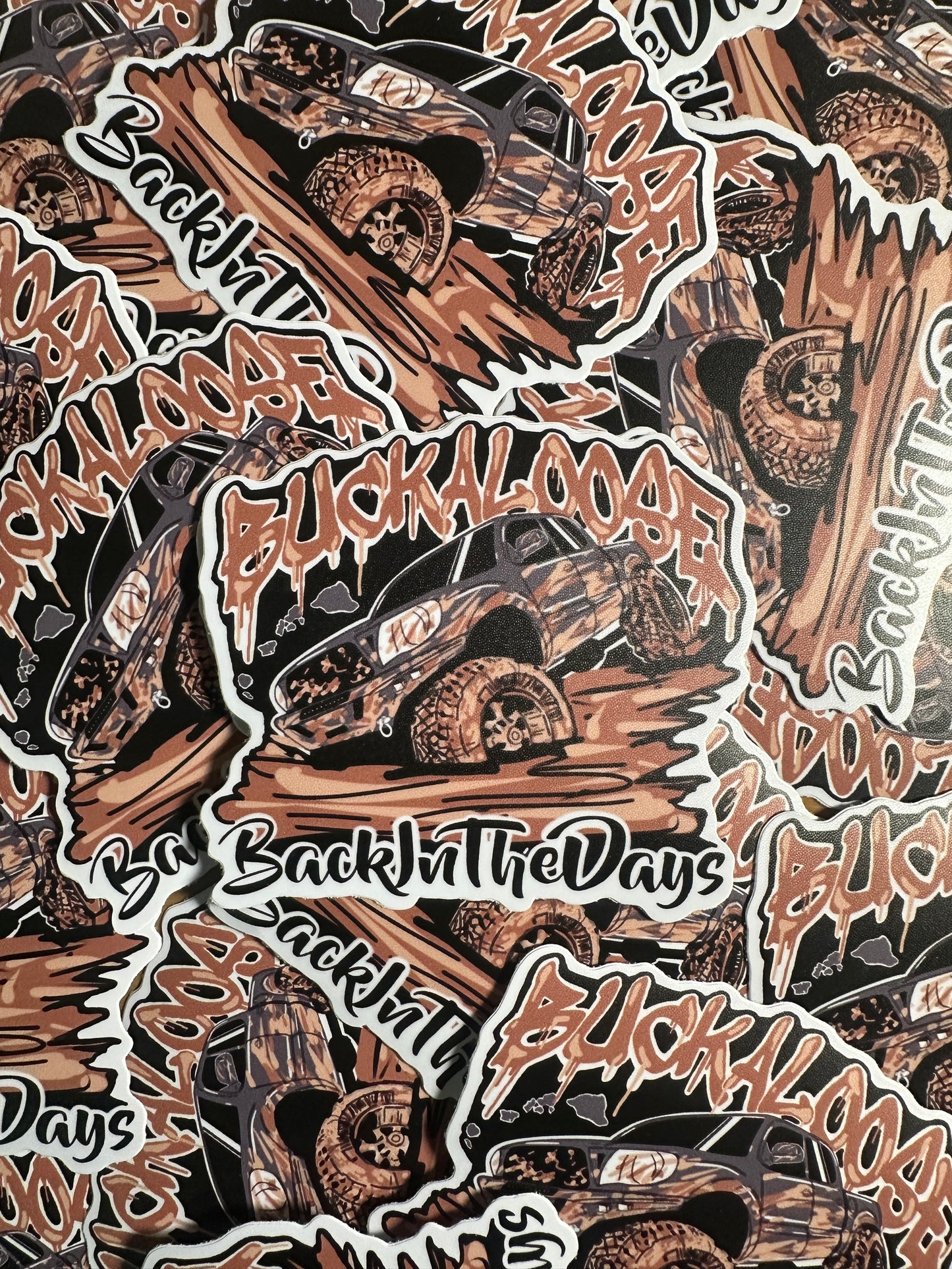 Buckaloose Tacoma Sticker