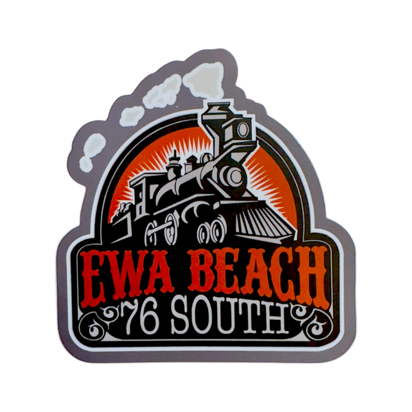 Ewa Beach Train Sticker