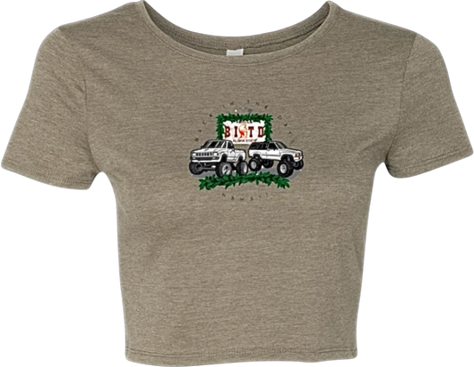 1st GEN TOYOTAS Baby Tee (Olive Green)