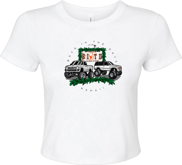 1st Gen MicroRib BabyTee (White)