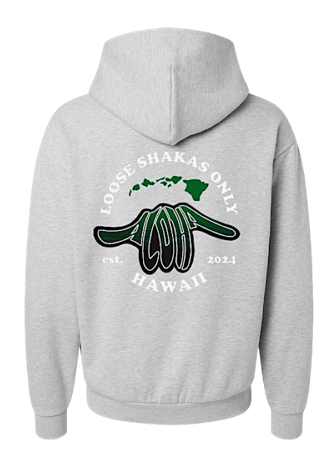 Loose Shaka Hoodie (Athletic Gray)