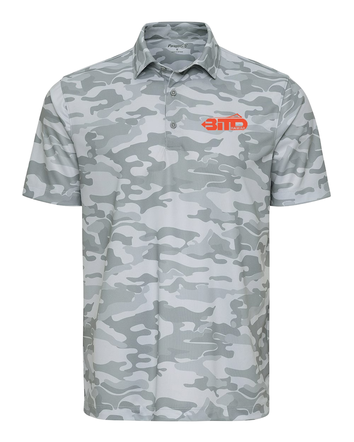 DriFit Gray Camouflage Polo