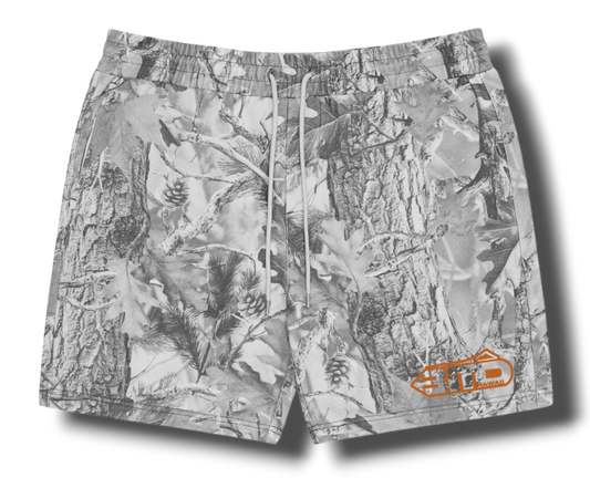 VOLLEY SHORTS (Gray) BITD Logo