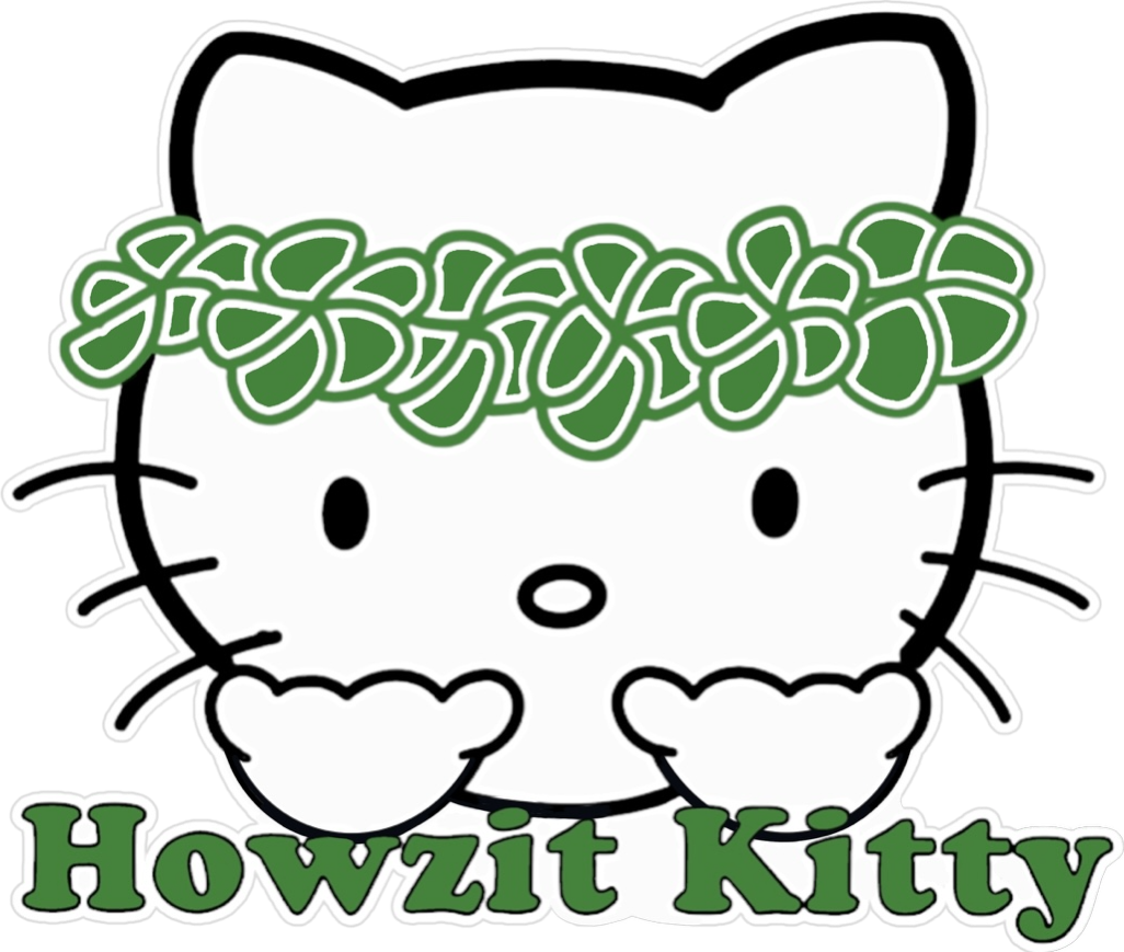 Howzit Kitty Sticker