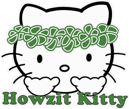 Howzit Kitty Sticker