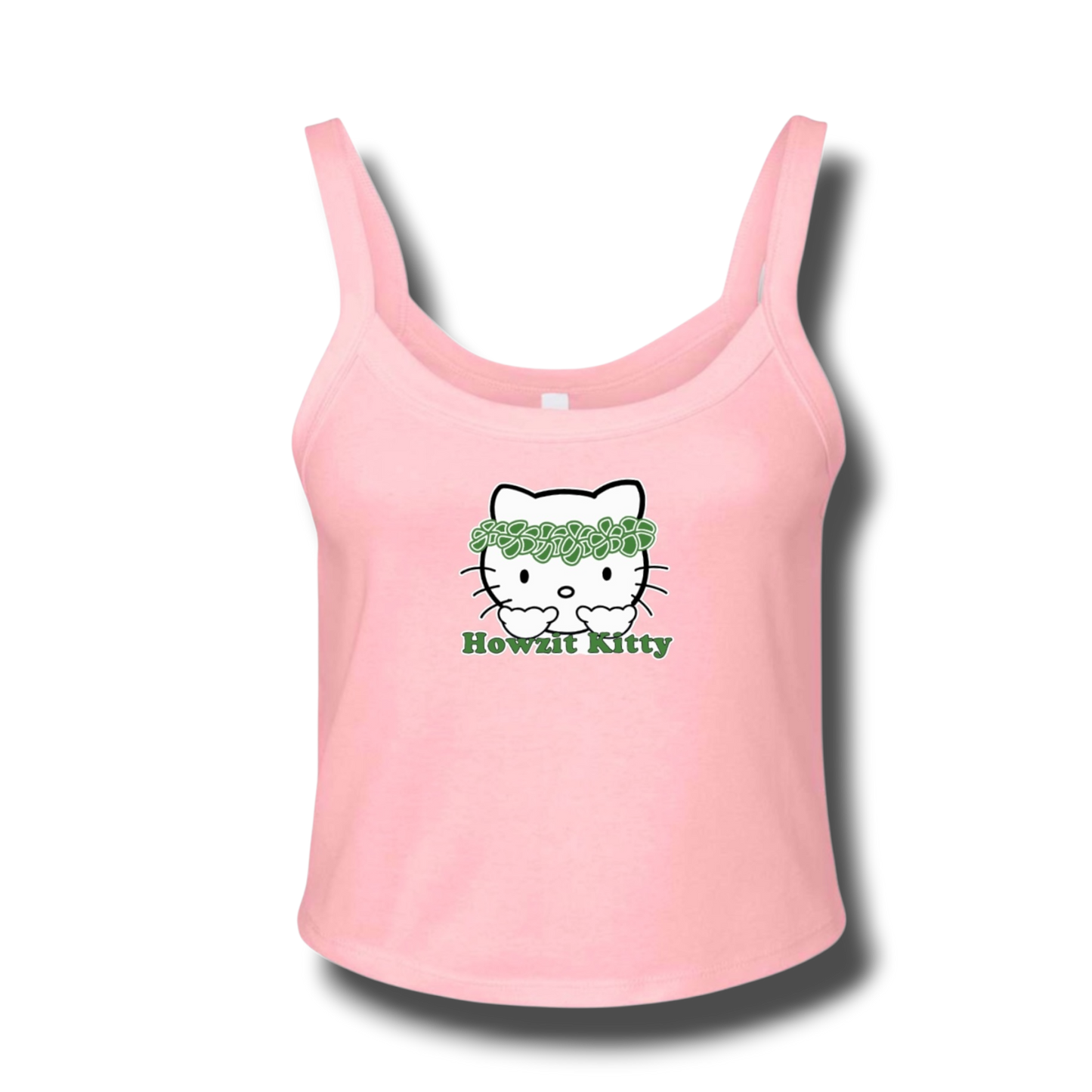 Howzit Kitty Tank (Pink)