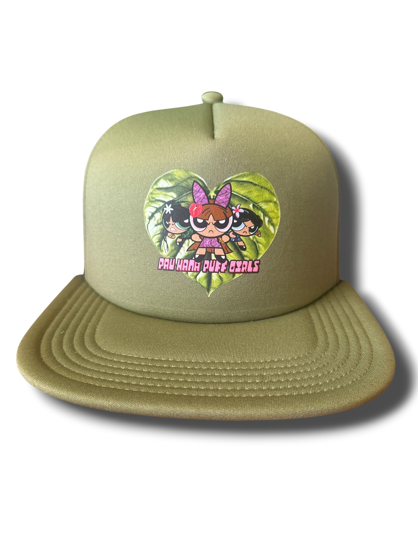 Pau Hana Puff Girls Trucker Hat