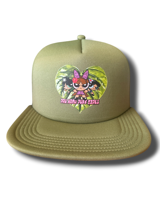 Pau Hana Puff Girls Trucker Hat