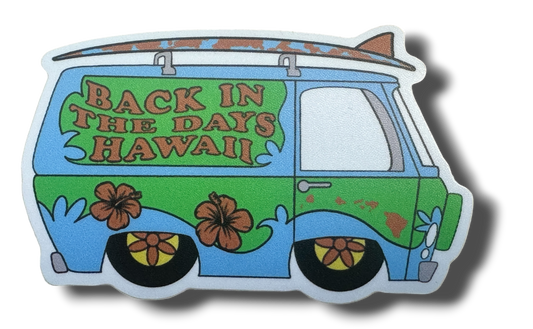 Scooby Van Sticker