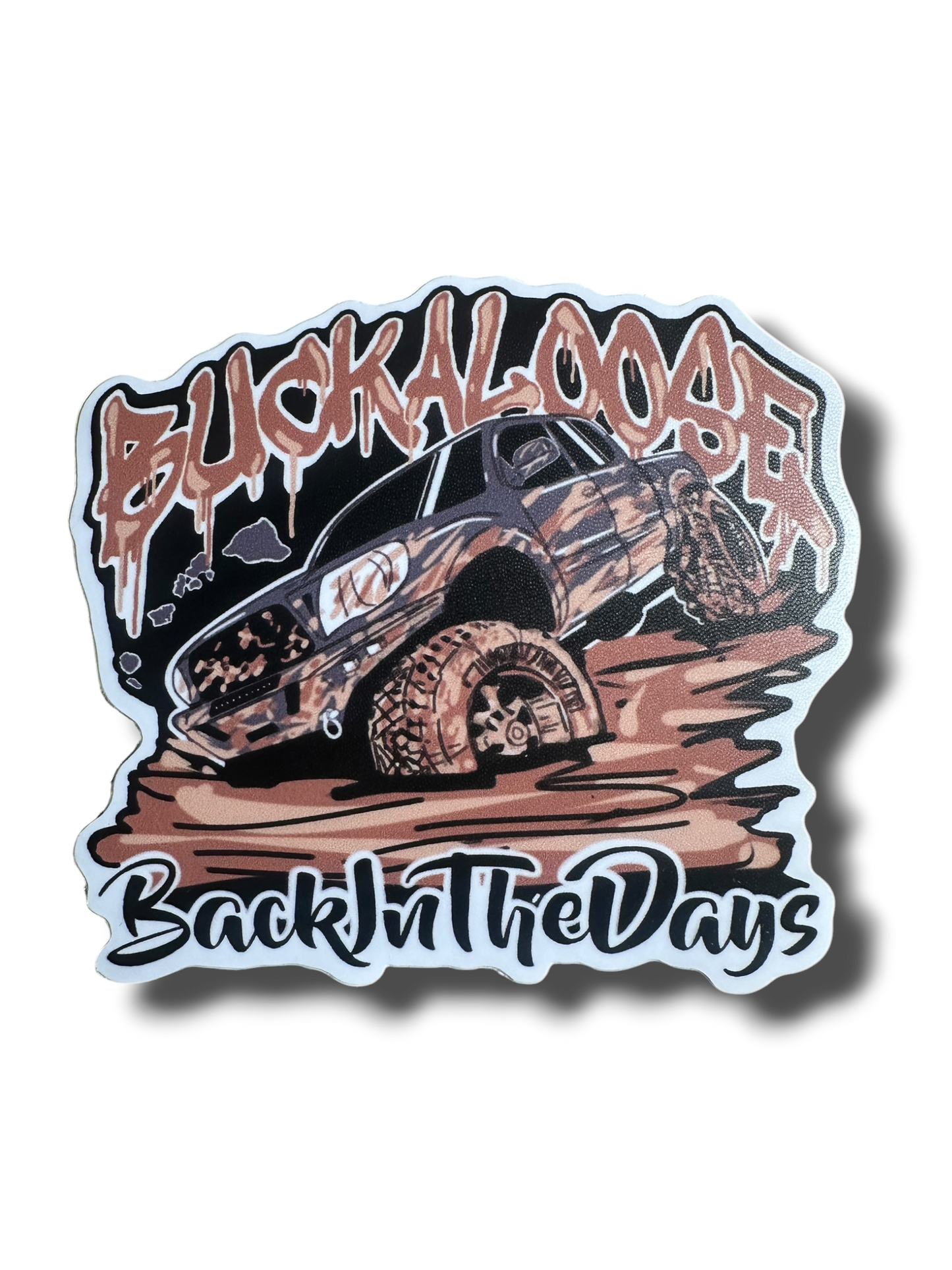 Buckaloose Tacoma Sticker