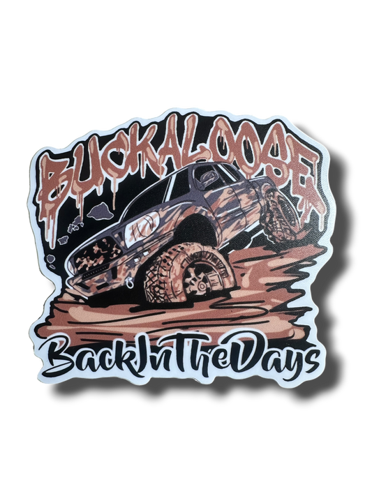 Buckaloose Tacoma Sticker