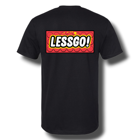 LESSGO! Adults Classic Shirt (Black)