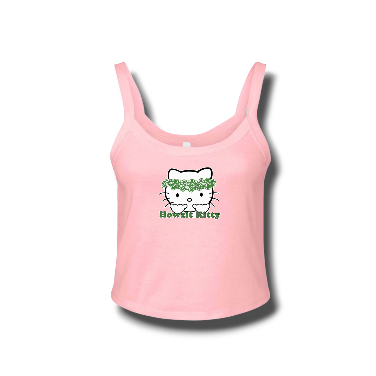 Howzit Kitty Tank (Pink)